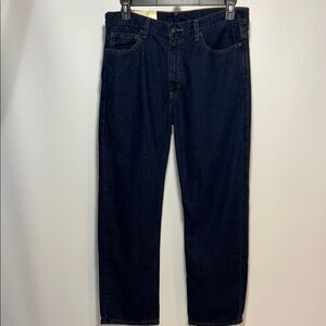 Faded Glory Blue Straight Jeans Classic Style